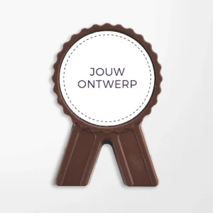 Chocolade medaille | eigen ontwerp & AI